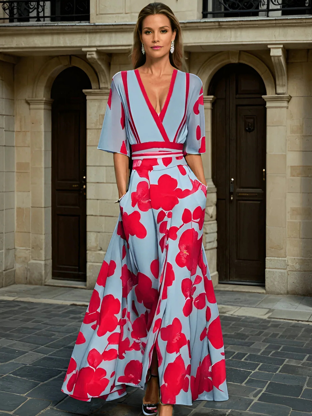 Kali | Kleid mit Ärmeln
