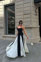Elianna | Gestreiftes Maxikleid