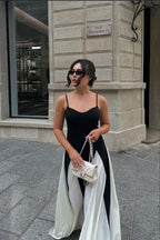 Elianna | Gestreiftes Maxikleid