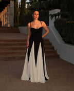 Elianna | Gestreiftes Maxikleid