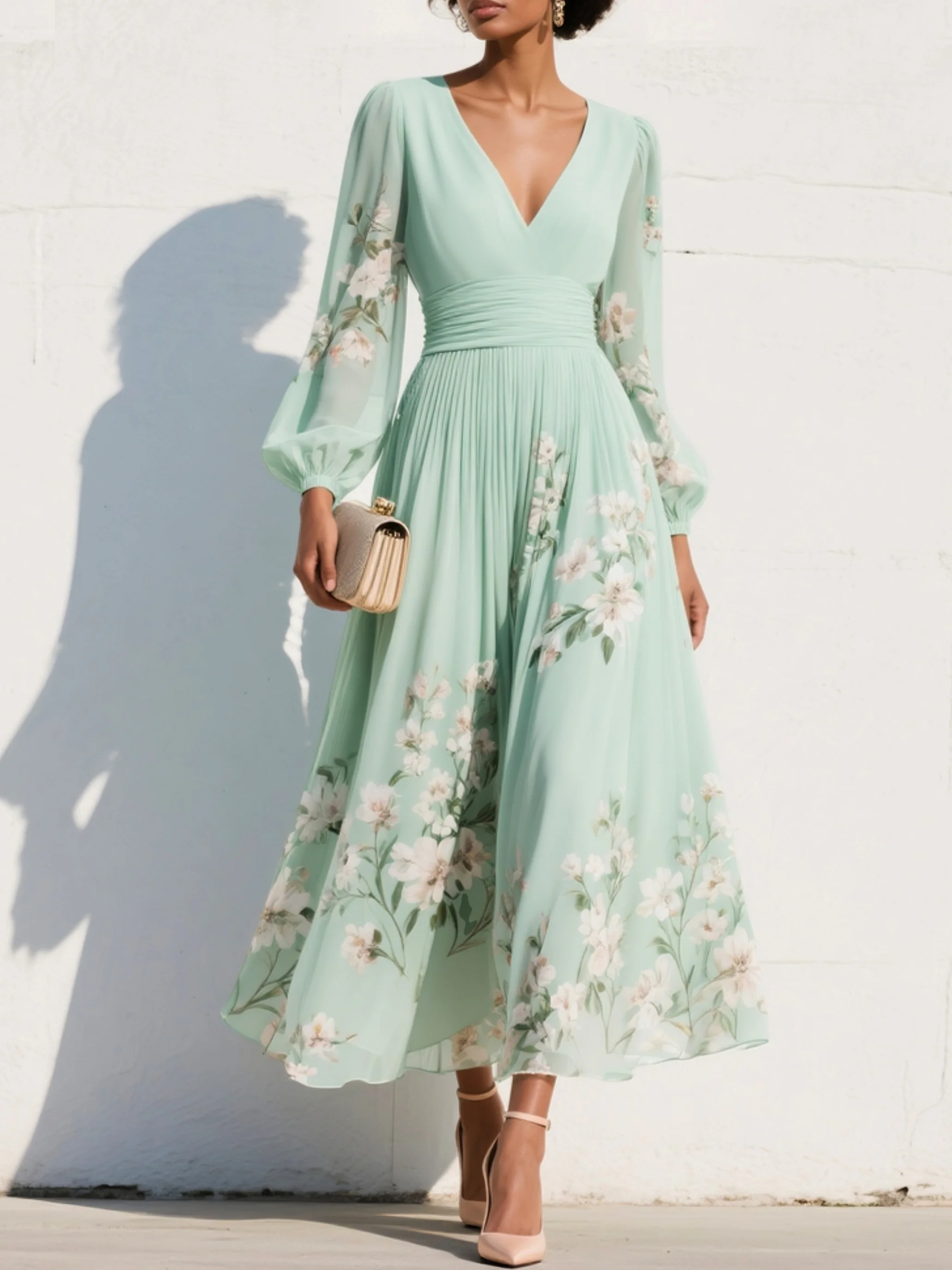 NIRENA | Midi-Kleid