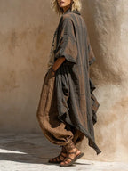 Margaret | Nomadisches Bohemian Kunstdruck Drei-Teile Set Outfit