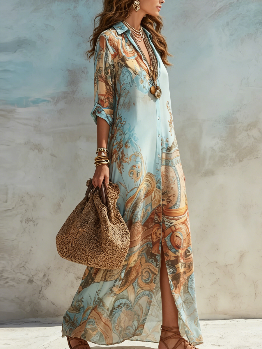SYLWIA | Maxikleid