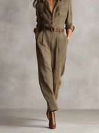 Lucinda – Eleganter Tweed-Overall