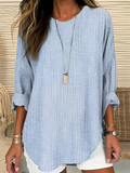 Rhea | Trendige gestreifte Bluse
