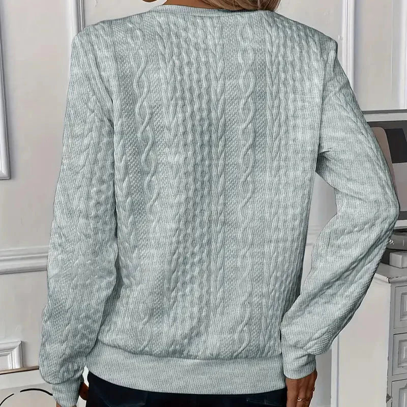 LUCIA I Pullover mit Reißverschluss