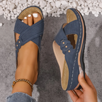 Pascalle | Orthopädische Keil-Sandalen