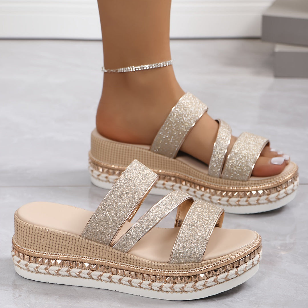 Layla | Bequeme Keil-Sandalen
