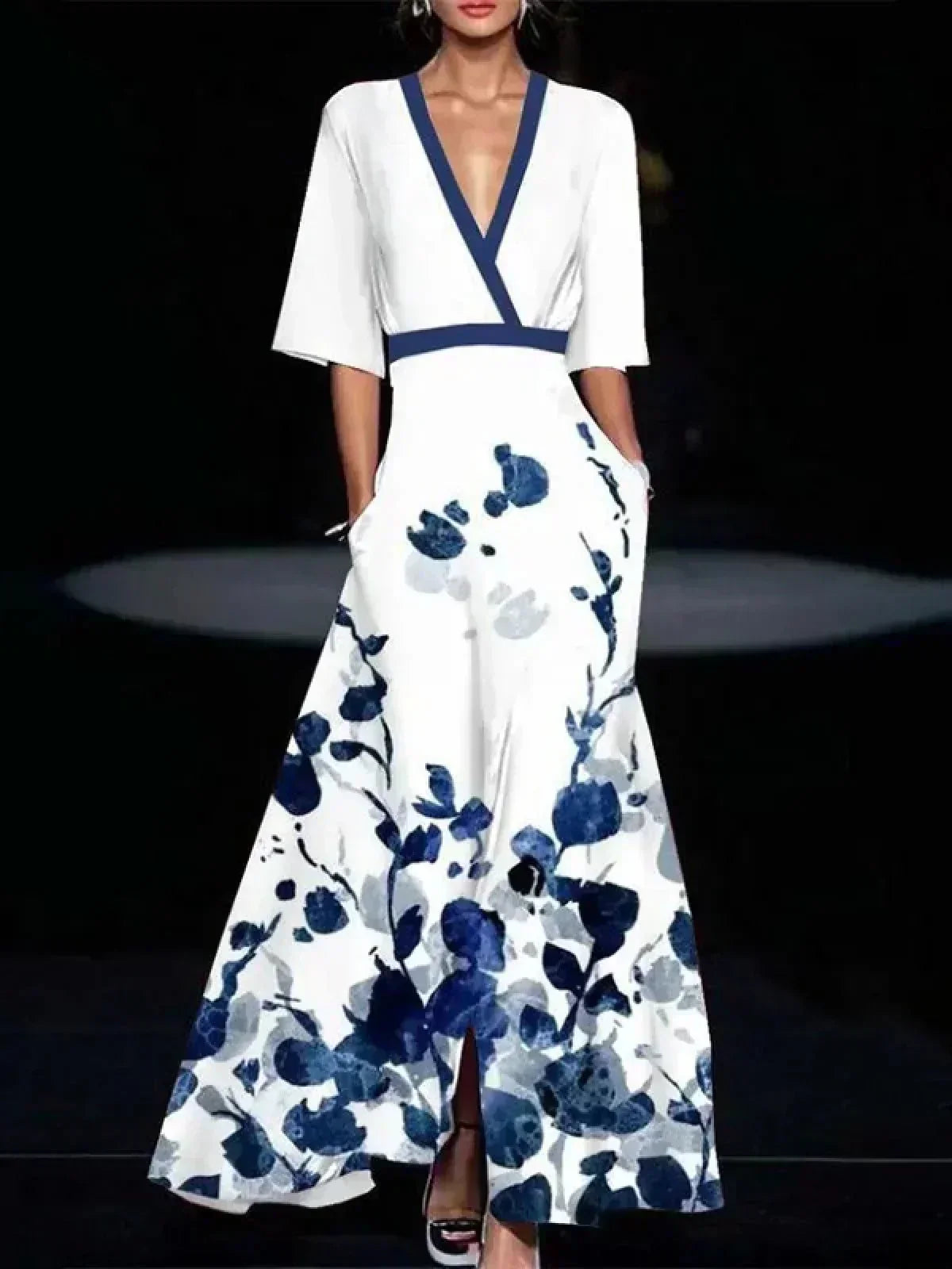 Elegantes Viskosekleid
