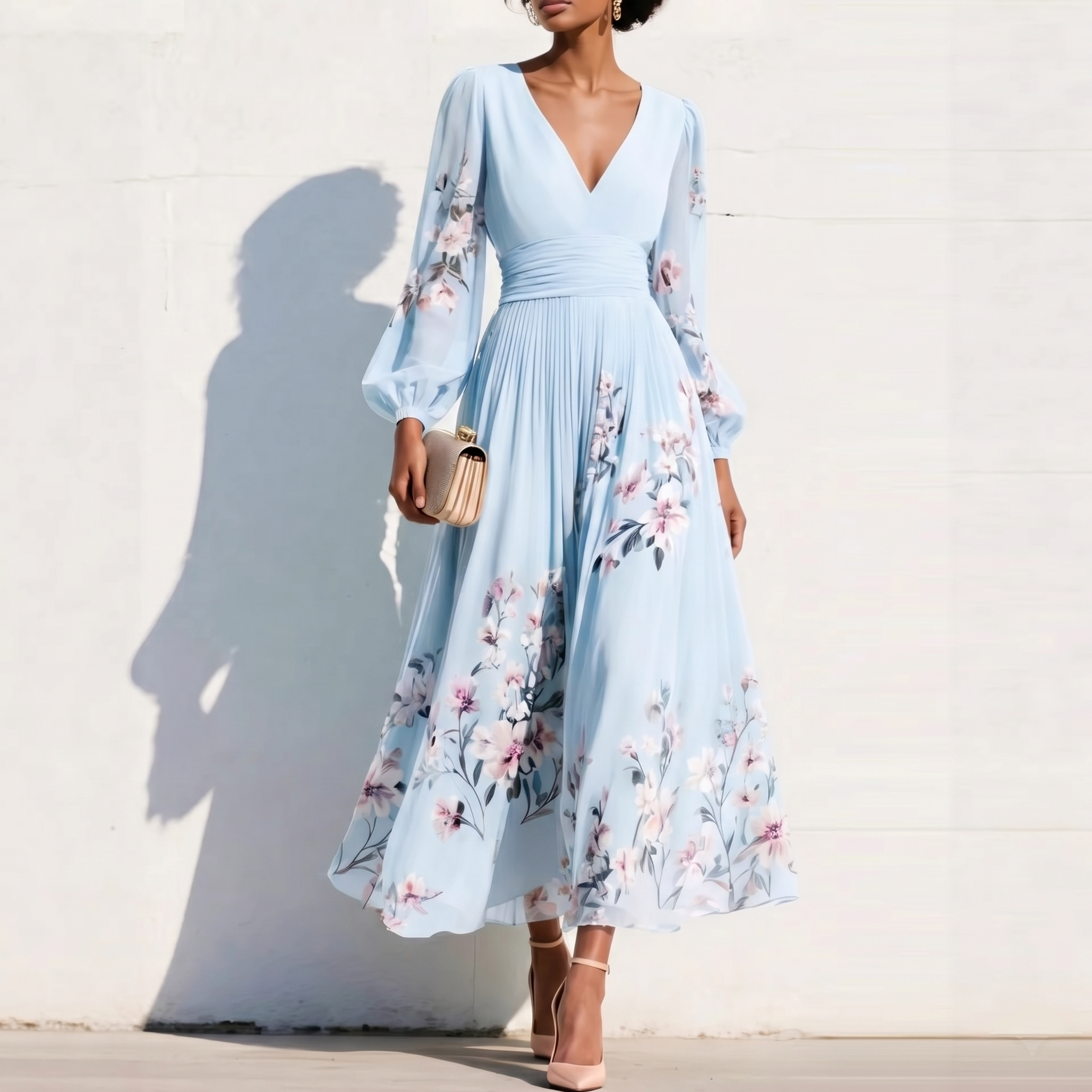 NIRENA | Midi-Kleid