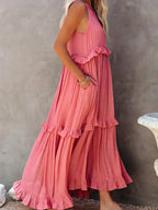 Dylilah | Kleid mit Rüschensaum