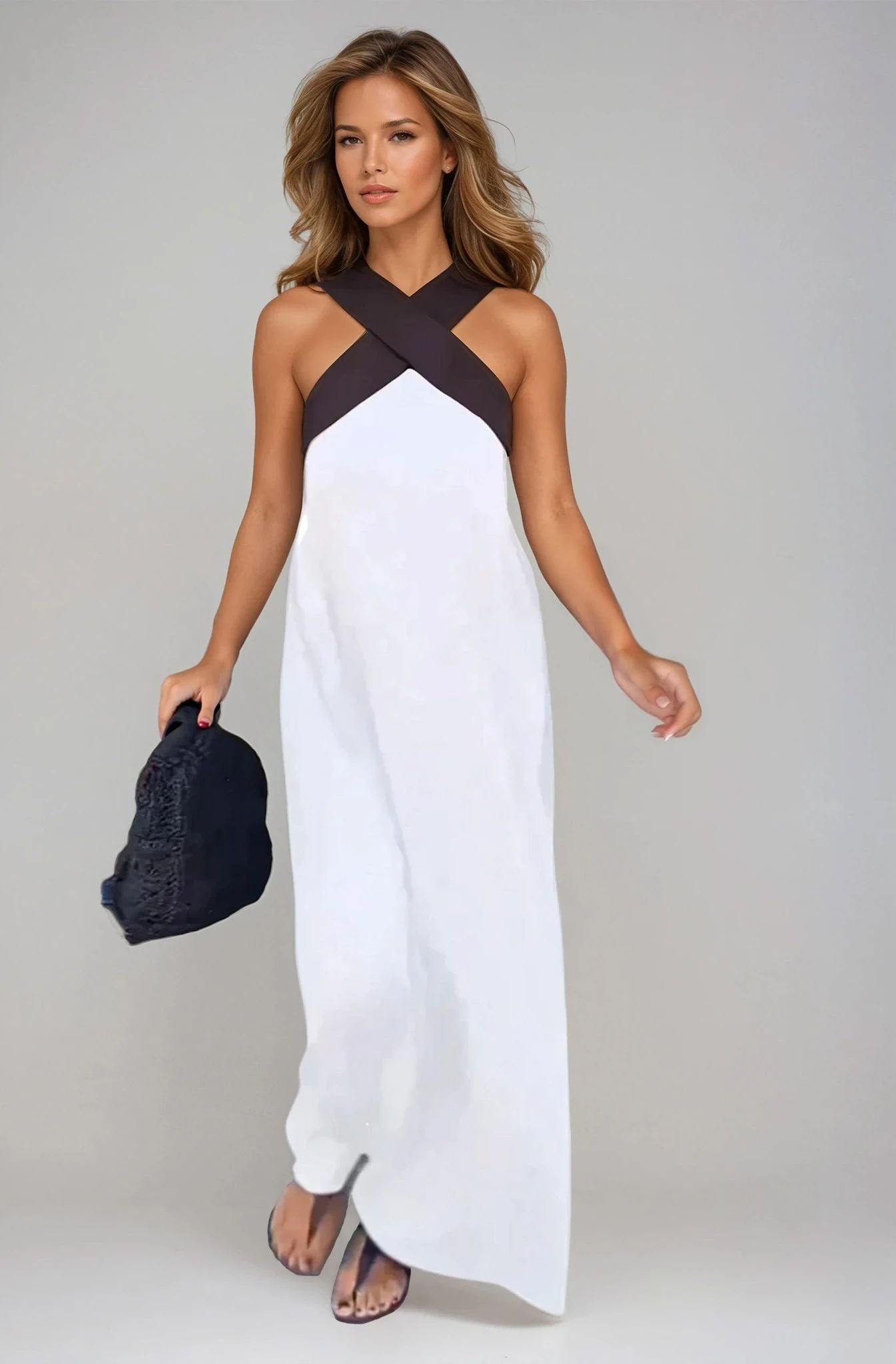 Nicolie | Kleid mit Crossover-Ausschnitt
