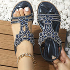 Maison – Orthopädische Kristall-Sandalen