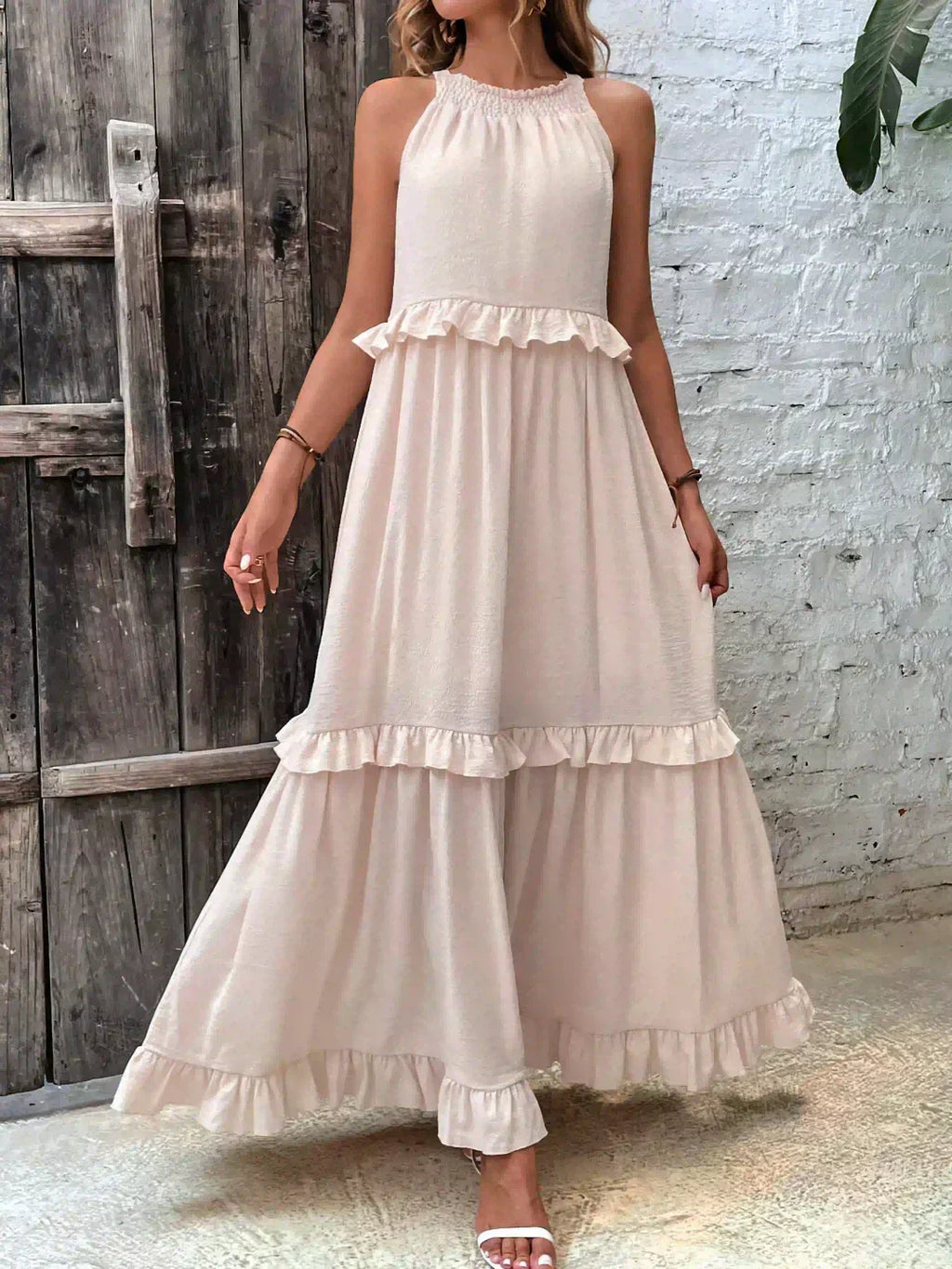 Dylilah | Kleid mit Rüschensaum