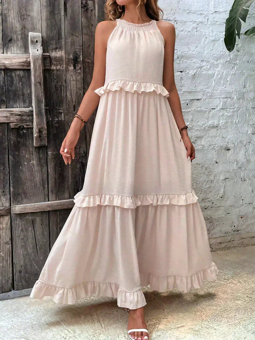 Dylilah | Kleid mit Rüschensaum