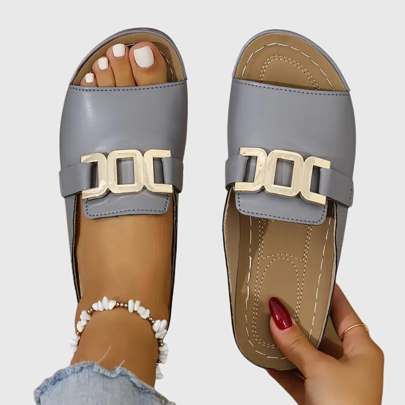 Romy | Bequeme Schnallen Sandalen