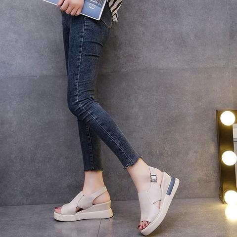 Deloria™ | Orthopädische Wedge Slingback Sandalen