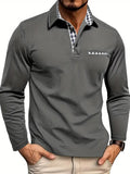 Piter - Langärmliges Polo-Shirt