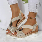 Zara | Elegante Plateau Sandalen