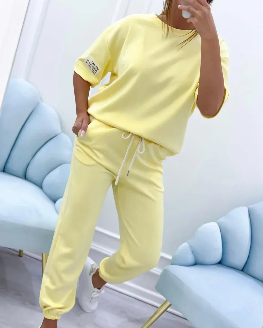 Hadley – Baumwoll- und Leinen-Casual-Set