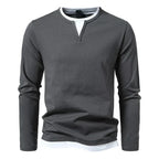 Alwin | Premium Langarmshirt aus gekämmter Baumwolle