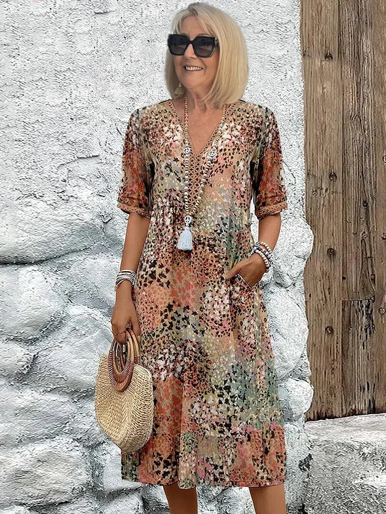 Danielle | Kleid mit Taschen