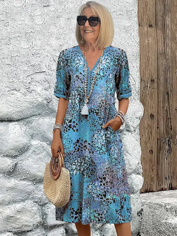 Danielle | Kleid mit Taschen