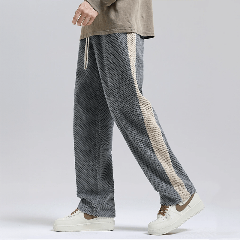 Caspar | Waffelcord-Jogginghosen