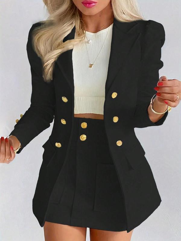 Erin - Elegantes Zweiteiliges Blazer- und Rock-Set