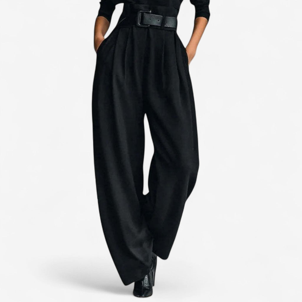 Doris - Hochkragen-Jumpsuit