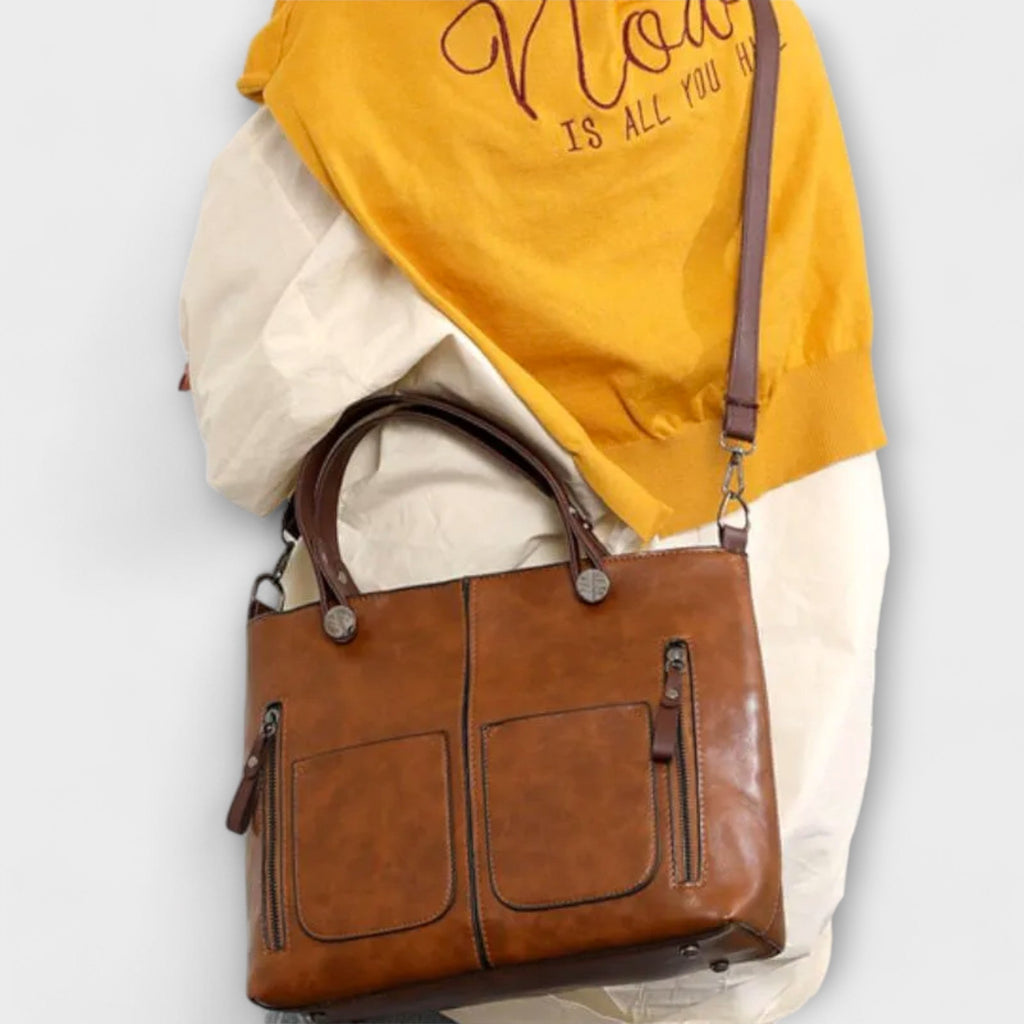Lora - Elegante Leder Tasche