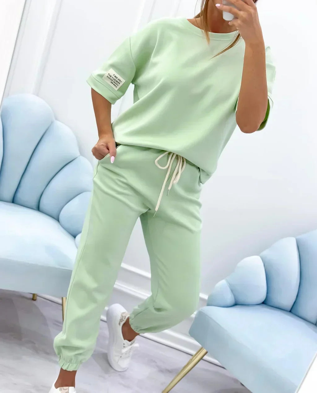Hadley – Baumwoll- und Leinen-Casual-Set