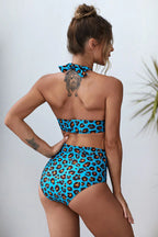 Lisa | Bikini Lässiger Stil Leopardenmuster