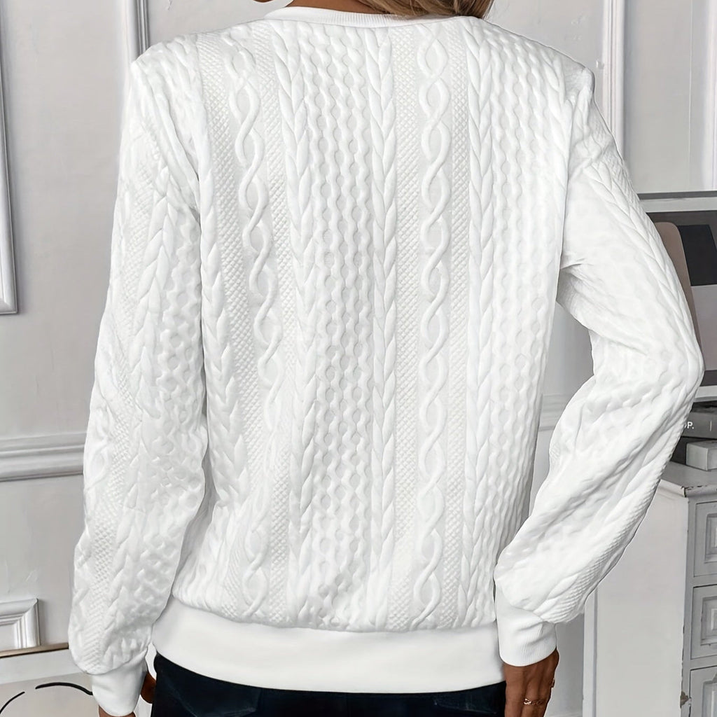 LUCIA I Pullover mit Reißverschluss