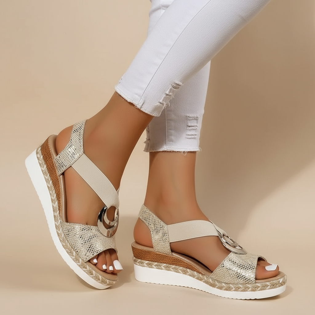 Zara | Elegante Plateau Sandalen