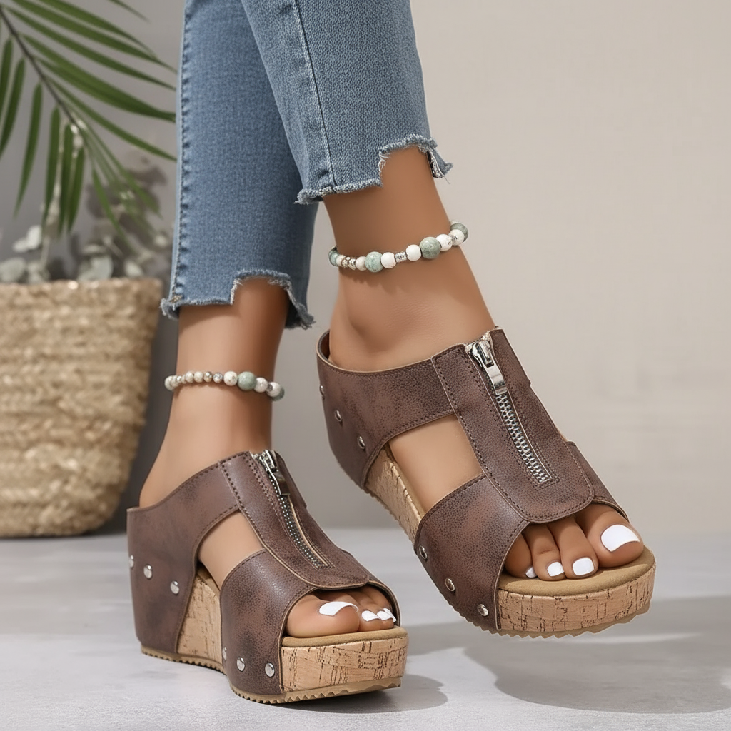 Kiara | Stylische Keil Sandalen