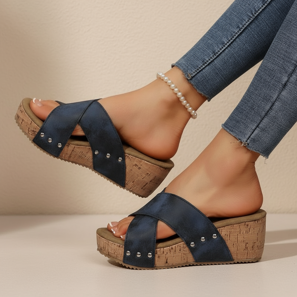 Oakley – Boho Wedge Sandalen