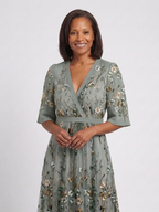 Evadne | Floral Maxikleid