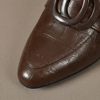 Valora Leder Loafer Absätze