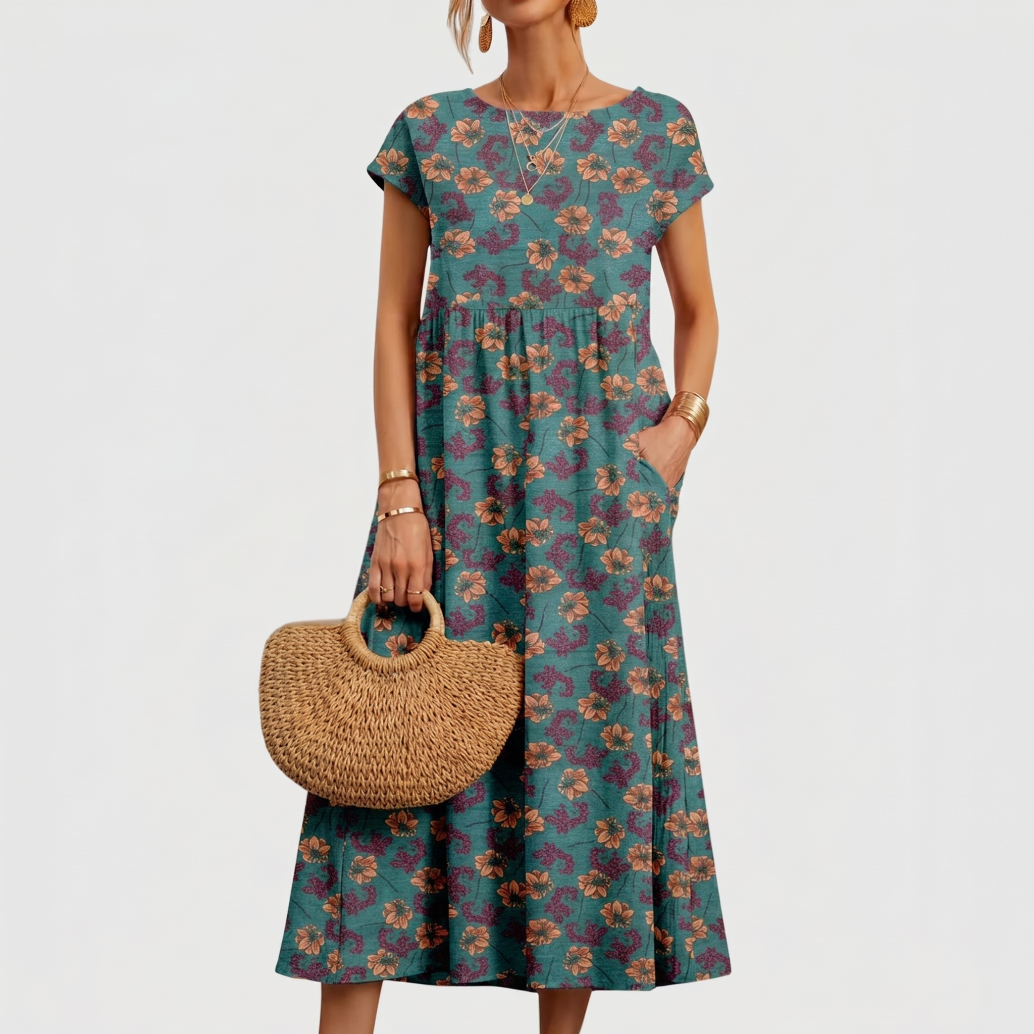 Valencia | Chic Flores-Kleid