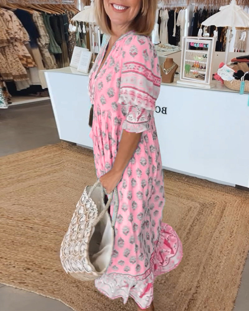 Jhasmine | Kleid mit langen Ärmeln