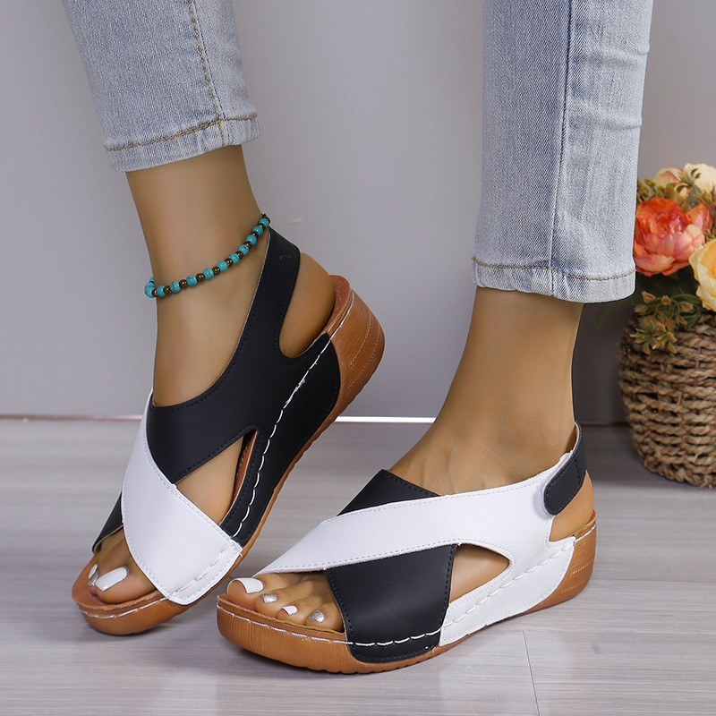 Ava | Komfort Wedge Sandalen