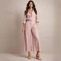 Delphine | Elegantes Leinen-Set