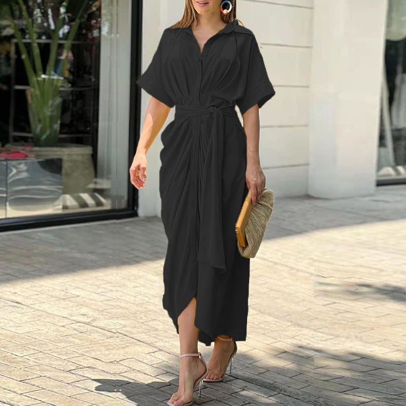Ferne | Rüschensaum-Kleid
