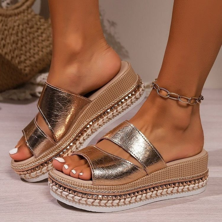 Odette | Bequeme Plateau Sandalen