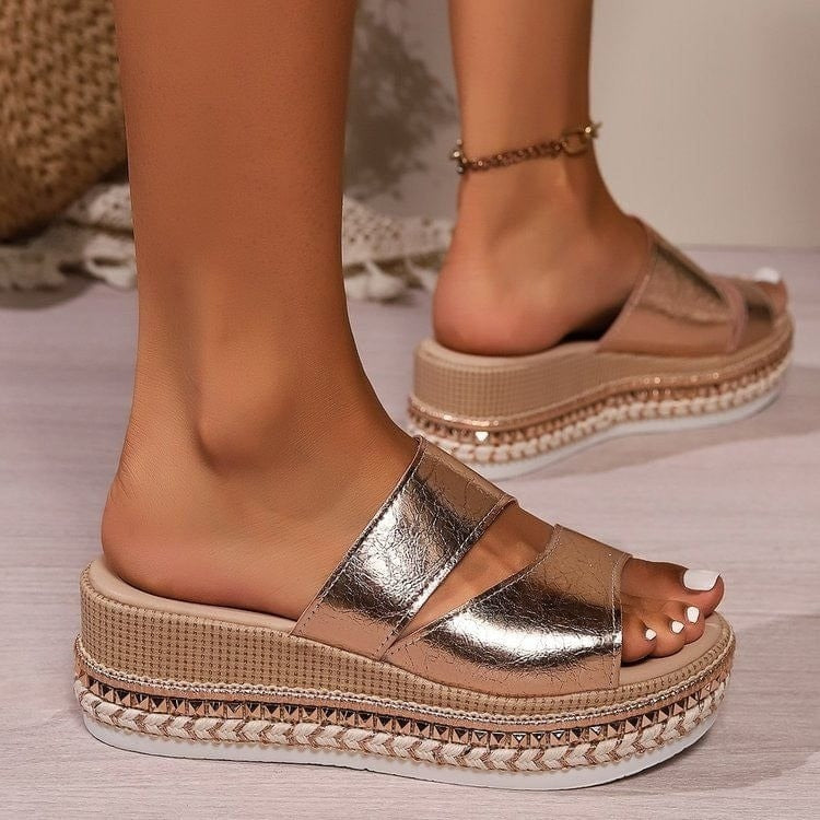 Odette | Bequeme Plateau Sandalen