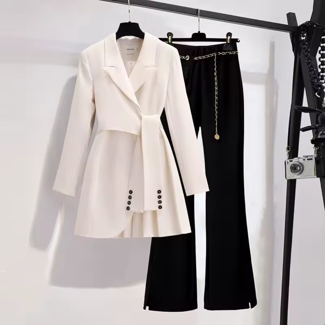 LOUISA™ – Elegantes Blazer- und Hosen-Set