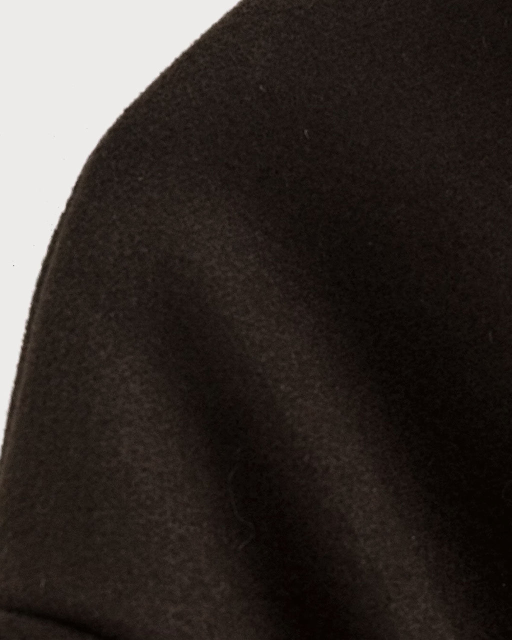 Coffee-Colored Belted Trench Coat with Pockets