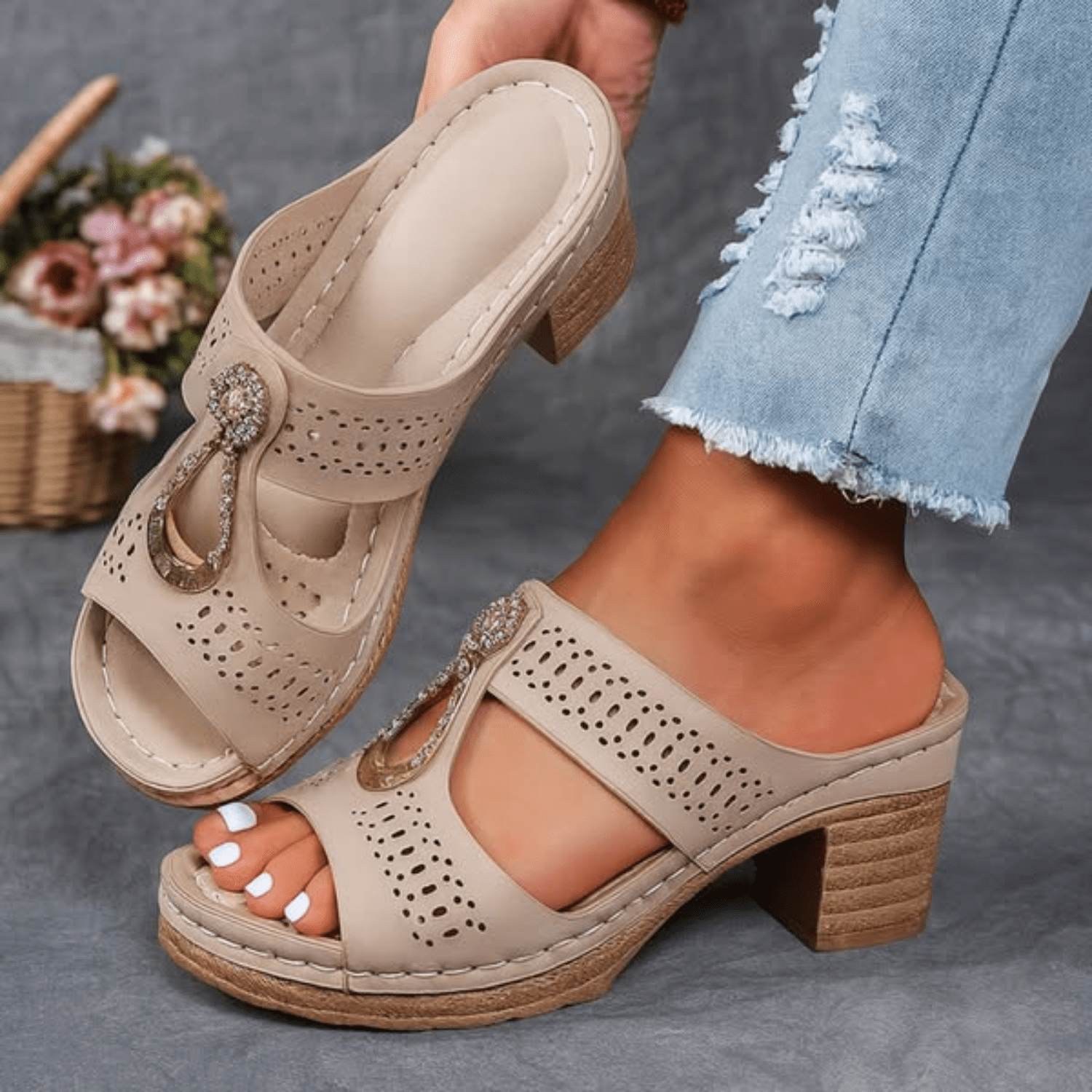 Ayla | Orthopädische Komfort Sandalen