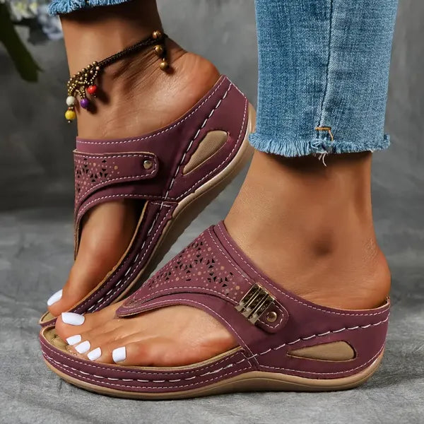 Mila | Bunte Komfortsandalen